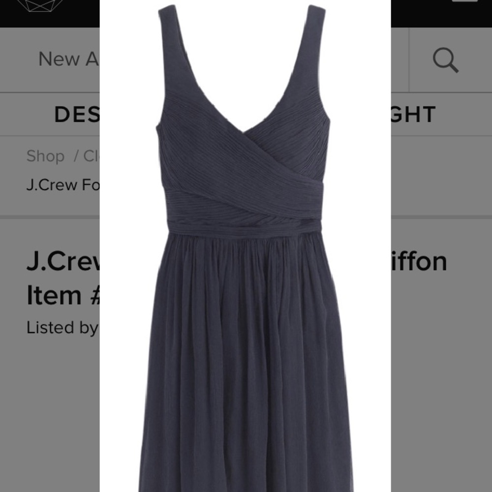 Jcrew Heidi in silk chiffon